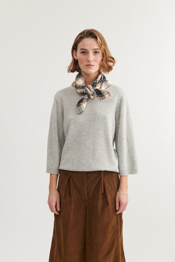 Basic Apparel Milly Scarf Scarfs 798 Copen blue / Birch